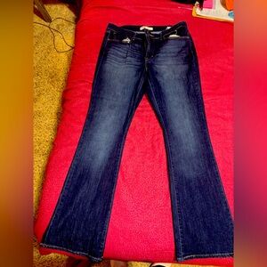 Signature Dark Indigo Women's Flare Jeans